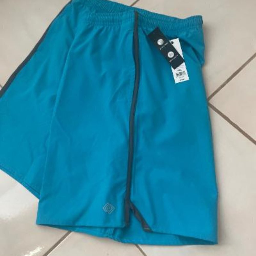 Zelos Men's NWT Teal Athletic Shorts. XXL - Picture 3 of 5